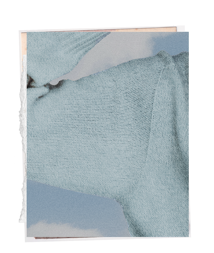 The "MAX" Crew Neck Sweater - Baby Blue Mélange (Men's)